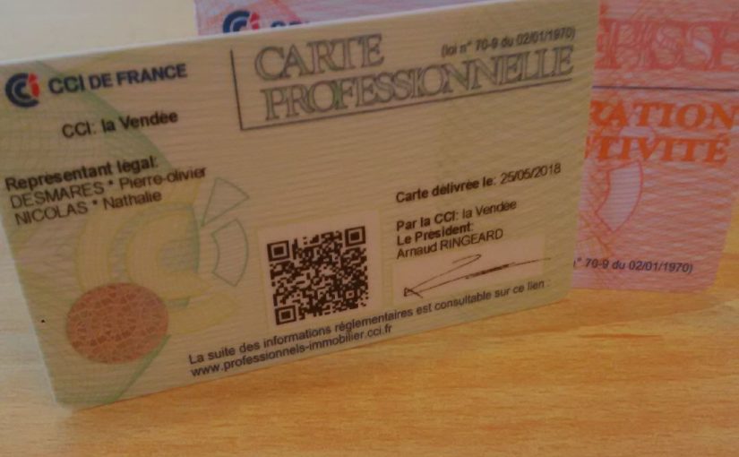 CARTE PROFESSIONNELLE OÙ PAS ?